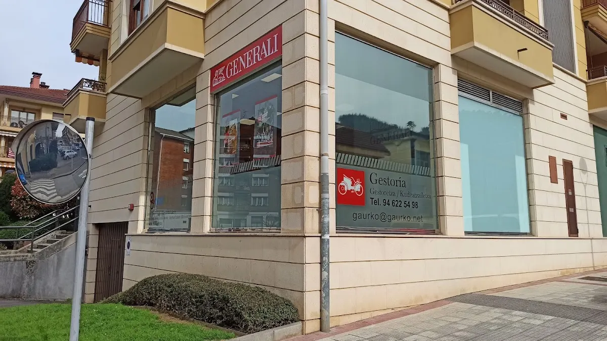 Fachada de la oficina de Generali Seguros en Zaldibar.