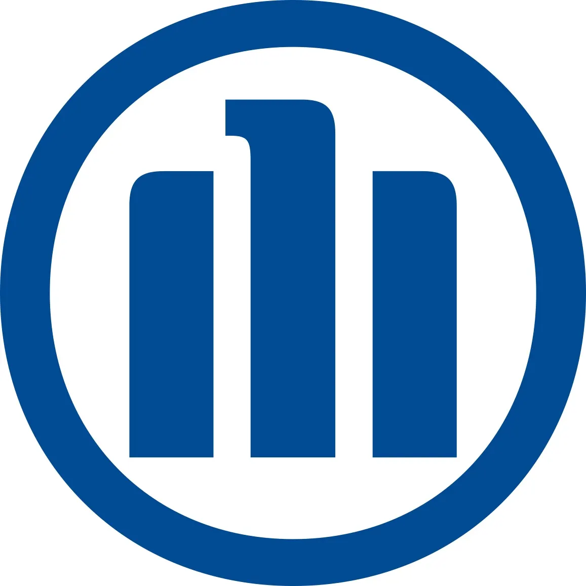 Logotipo azul de Allianz Seguros