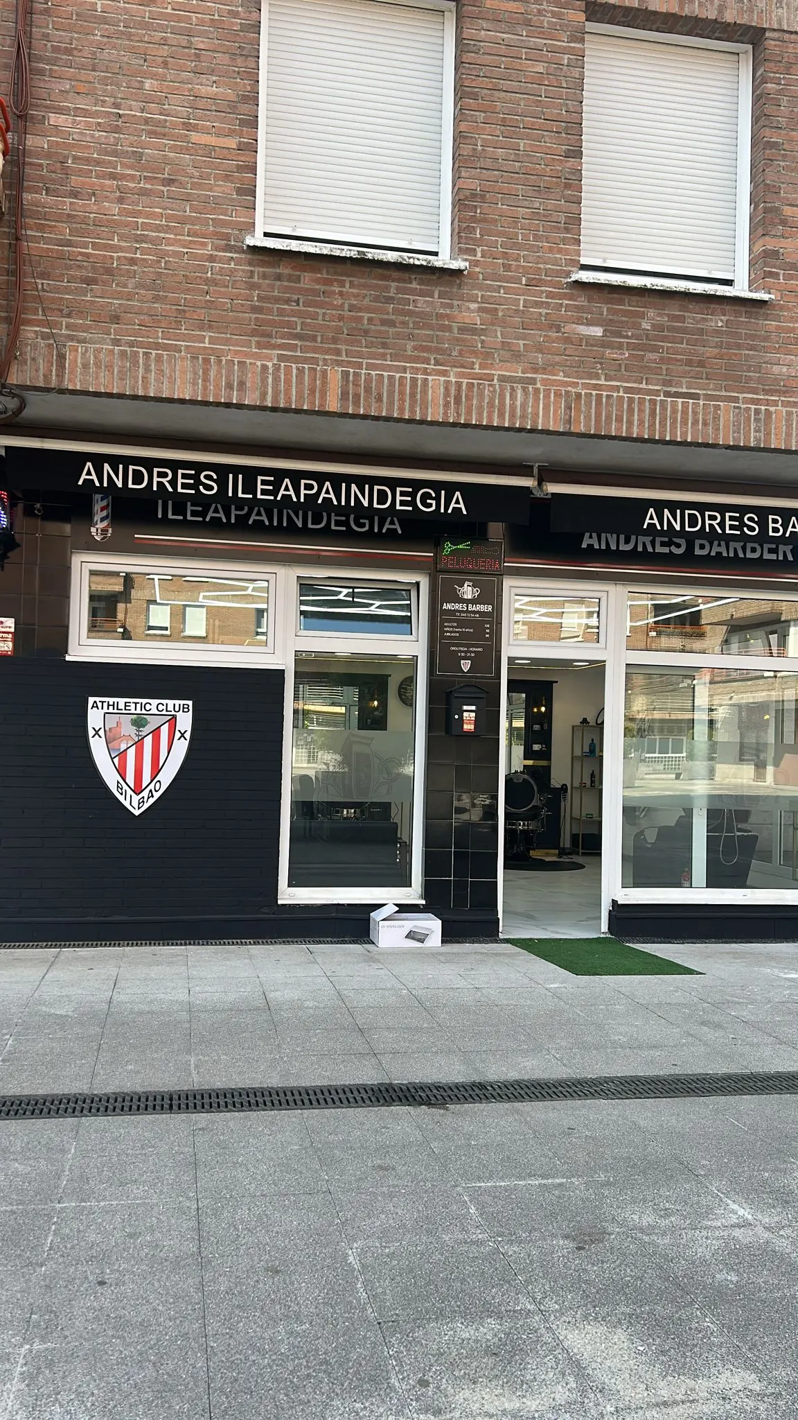 Fachada de ANDRES BARBER en Abadiño