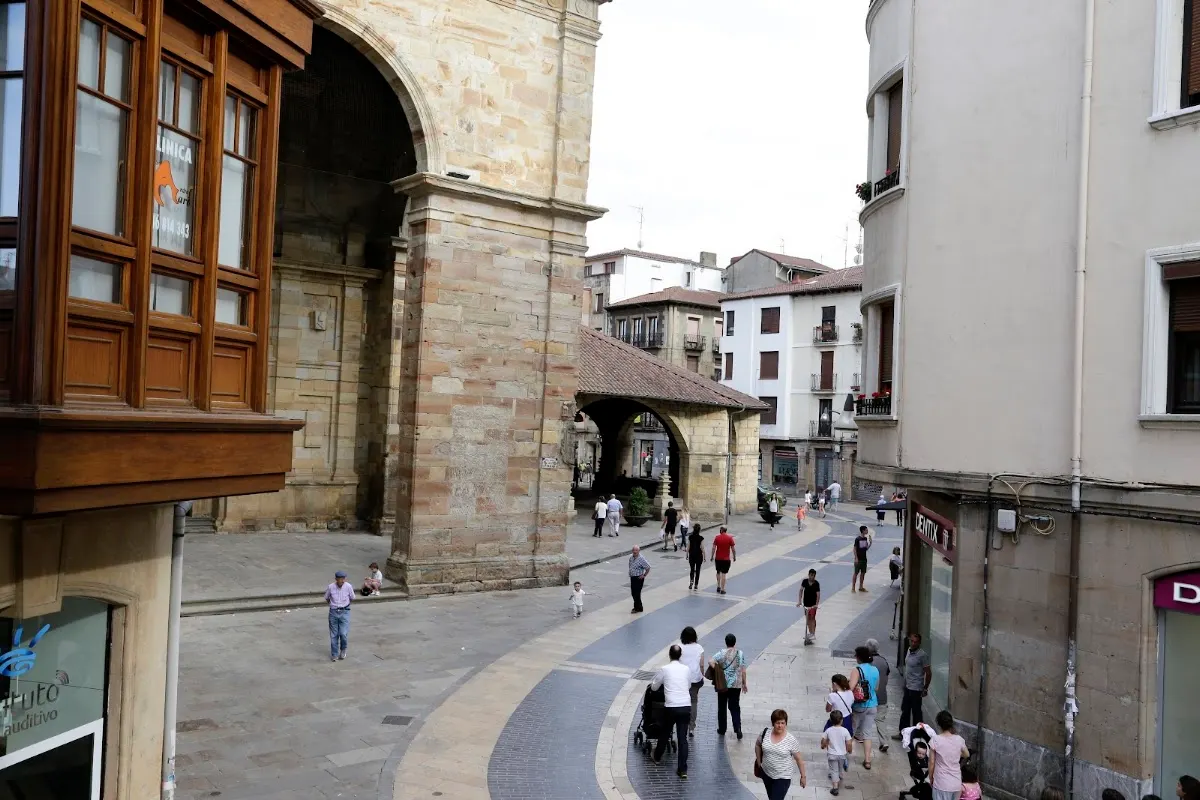 Vista de una calle del casco histórico de Durango
