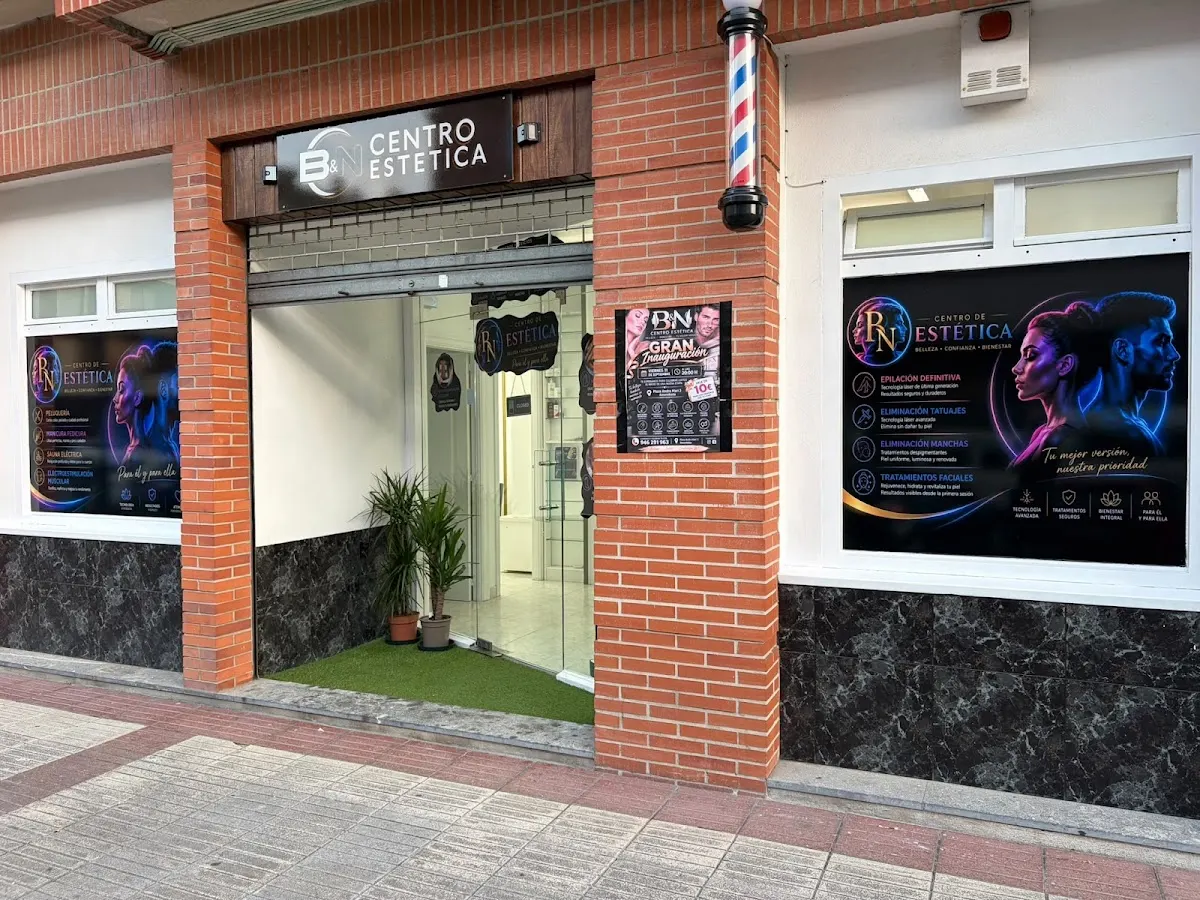 Entrada de B&N Centro de Estética en Amorebieta-Etxano