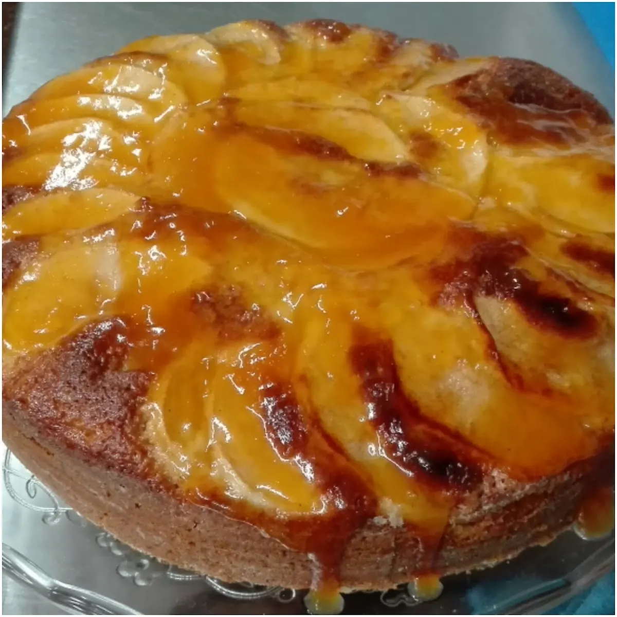 Tarta de fruta glaseada de Bar Vancouver