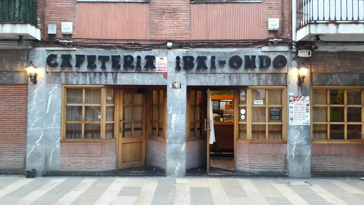 Fachada de Cafetería Ibai Ondo en Iurreta.