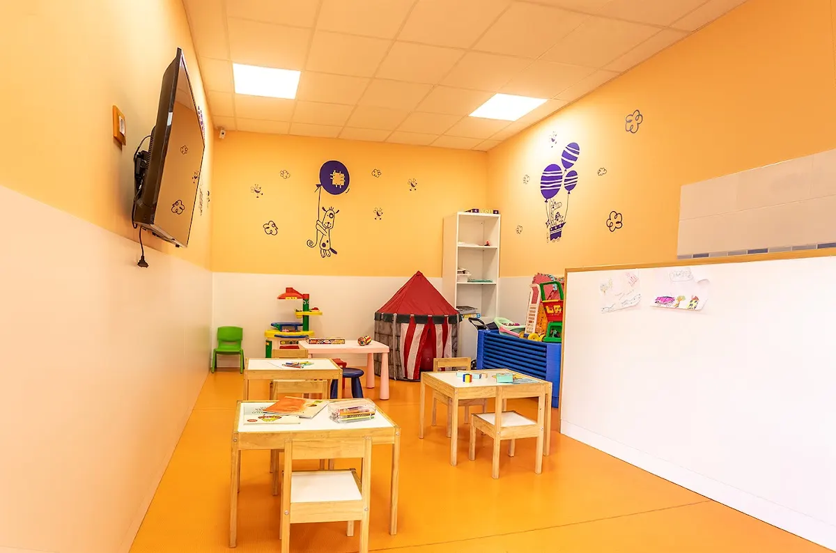 Sala de actividades infantiles de Clínica Hegoak