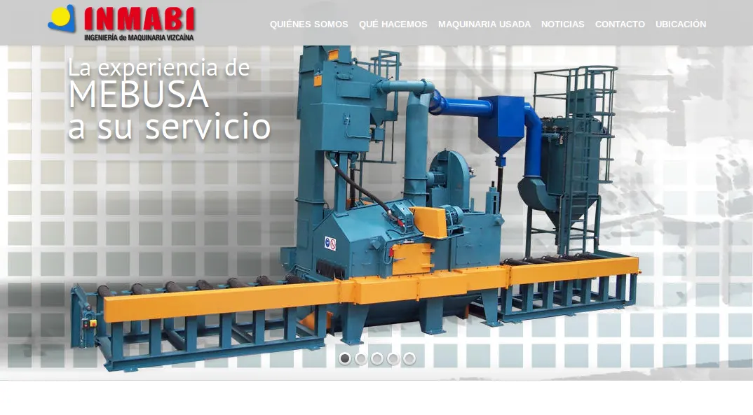 Imagen de maquinaria industrial de INMABI
