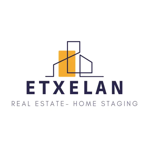 Logotipo de Etxelan Inmobiliaria y Home Staging