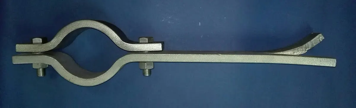 Abrazadera metálica alargada de EVALCLAMPS