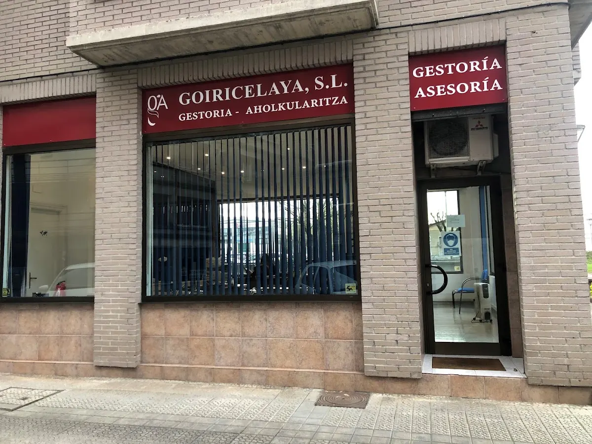 Fachada de Gestoría Asesoría Goiricelaya S.L. en Traña-Matiena
