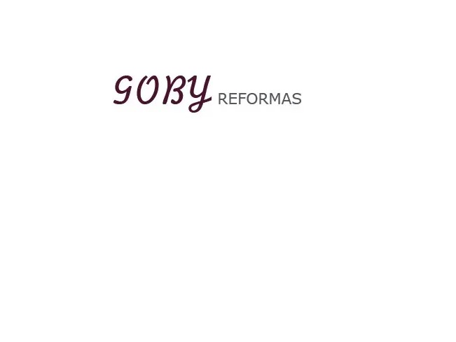 Logotipo de Goby Reformas