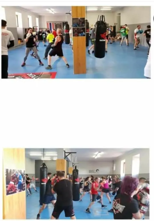 Grupo de personas entrenando en la sala de INDAR XSPORT KIROL KLUBA