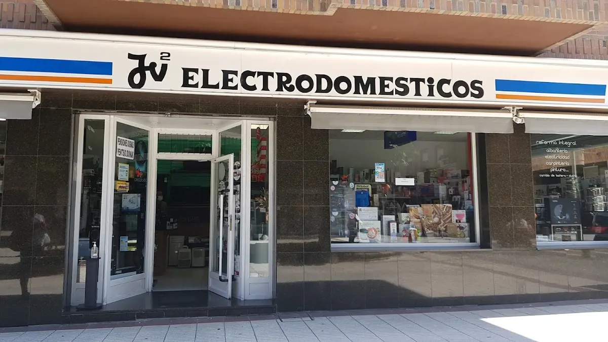Fachada de JV2 Electrodomésticos en Amorebieta-Etxano