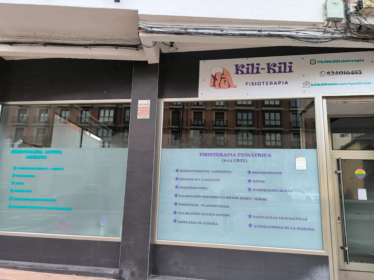 Fachada de Kili-Kili Fisioterapia, consulta de fisioterapia pediátrica en Amorebieta