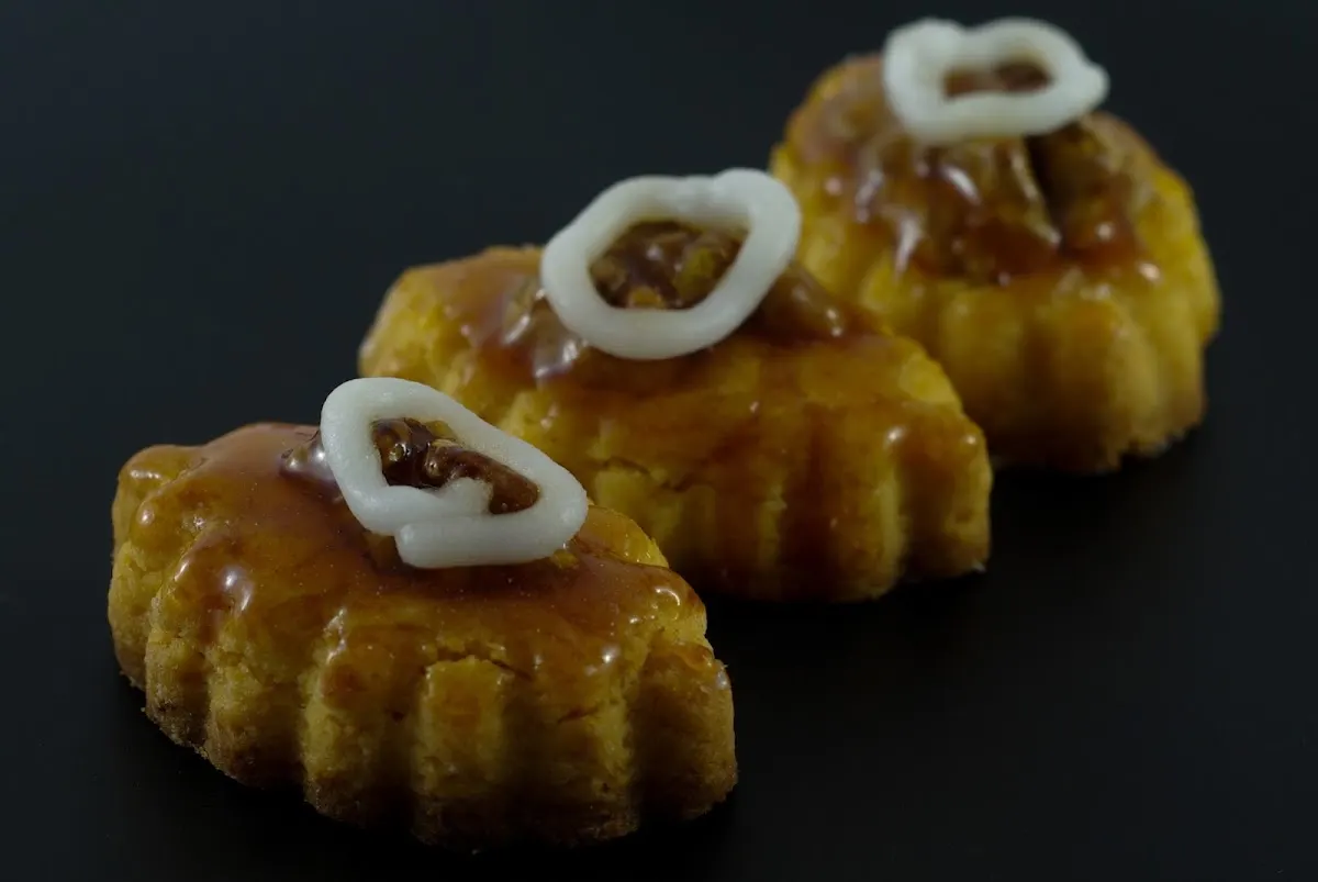Pequeños pasteles glaseados de Panadería Ogi Berri.