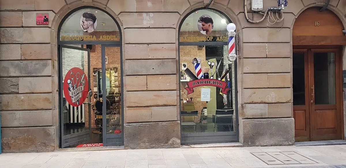 Fachada de Peluquería Abdul en Durango