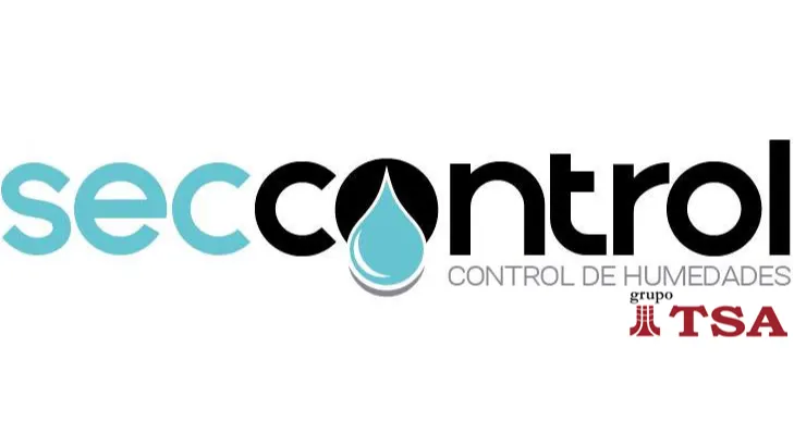 Logotipo de Seccontrol, empresa de control de humedades.