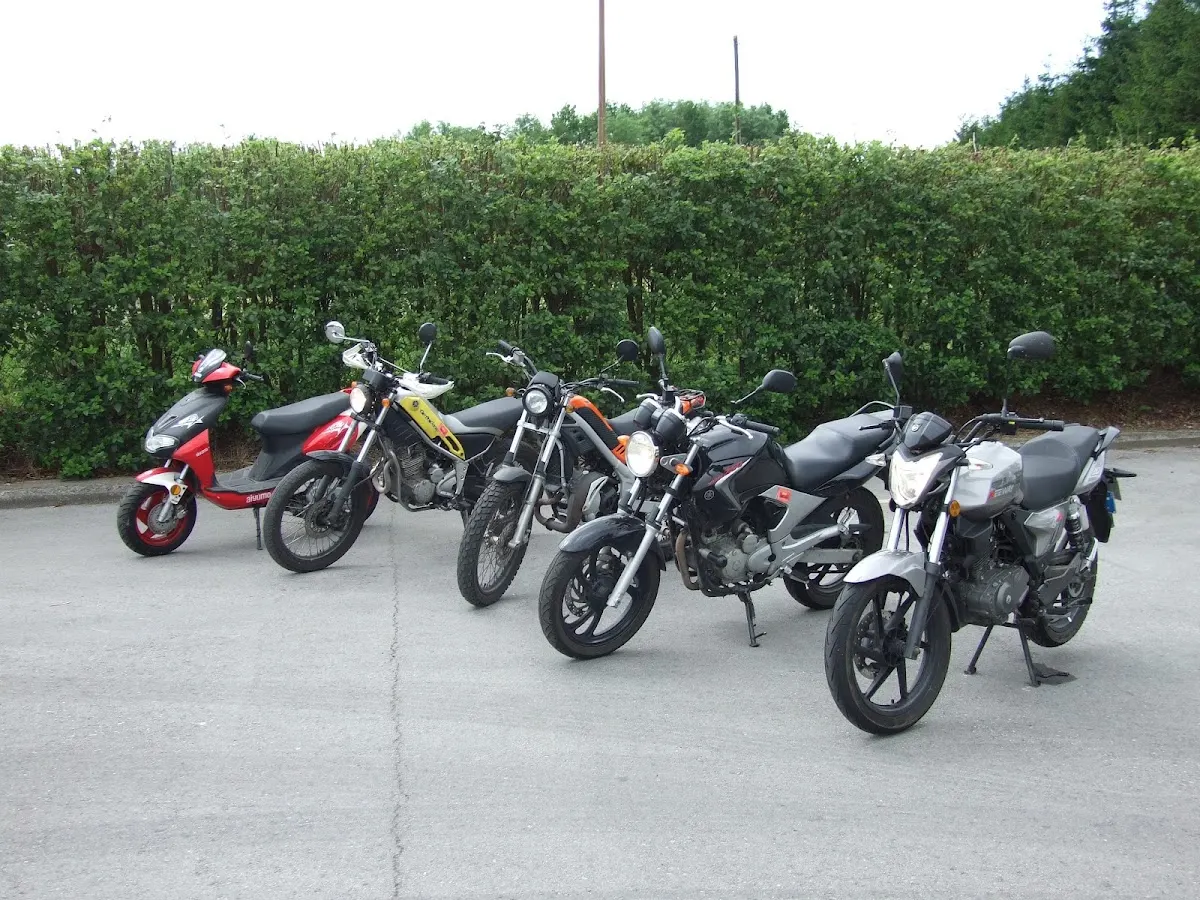 Motos de prácticas de la autoescuela Urkoiz