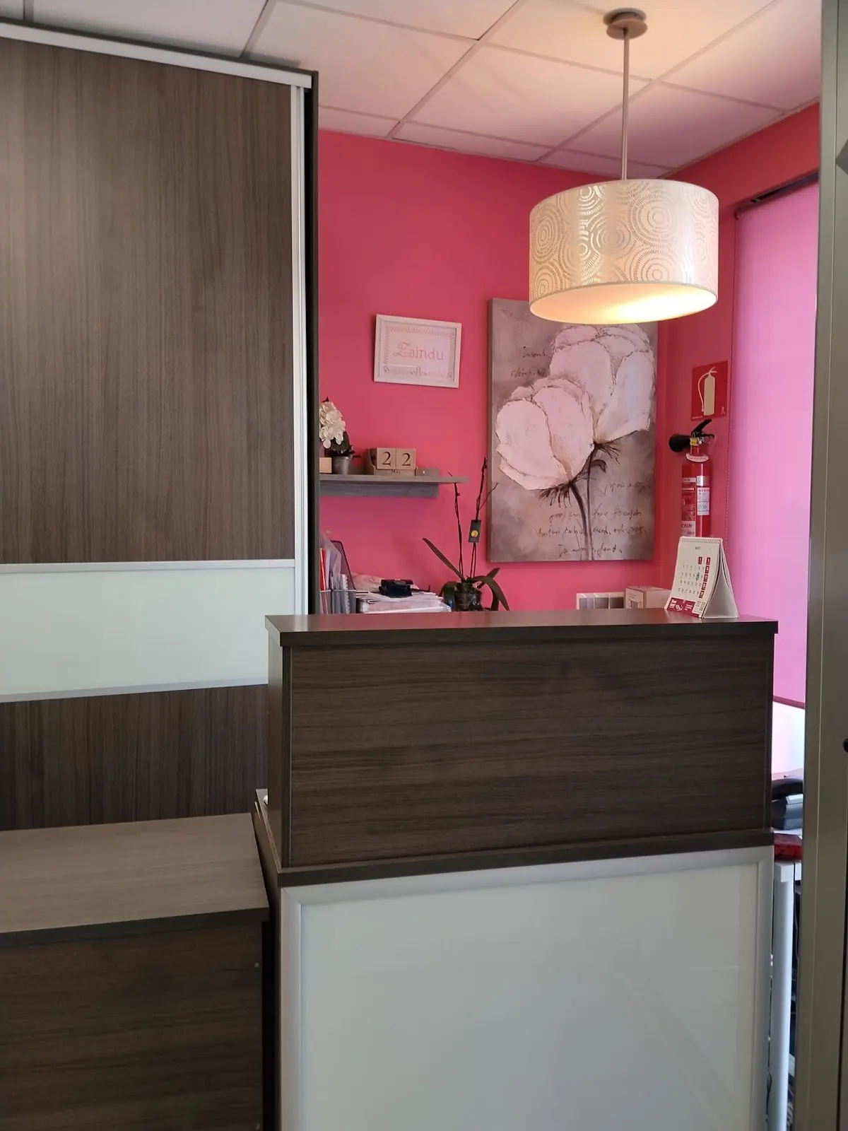 Recepción de Zaindu Hagin Klinika